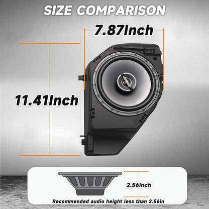 Mabett Rear Speaker Pods Compatible with Ford Bronco 2021-2026 4-Door