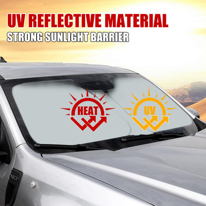 Mabett Windshield Sun Shade for Ford Maverick 2022-2026