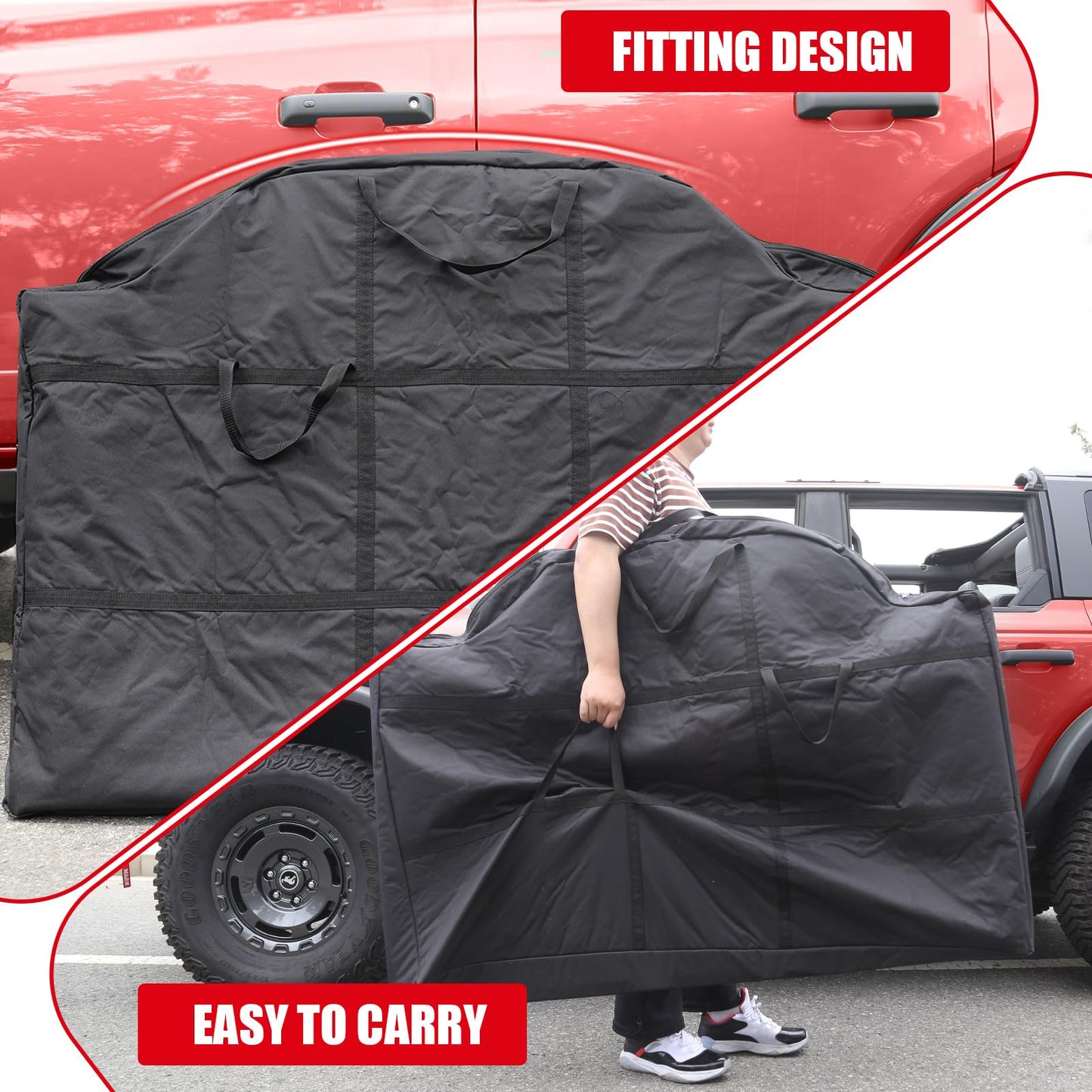 Mabett Hard Top Storage Bag Compatible with Ford Bronco 2025 2024 2023 2022 2021