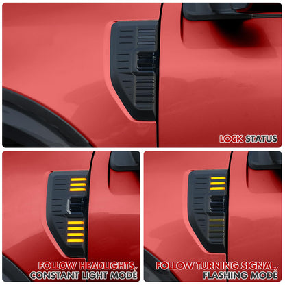 Mabett Side Marker Lights for Ford Maverick 2025-2022 Accessories（Not Fit 2025 Lobo Lariat Tremor model）, Waterproof Design LED Lamps Plug-in Light Side Maker Replacement (2 Pack)