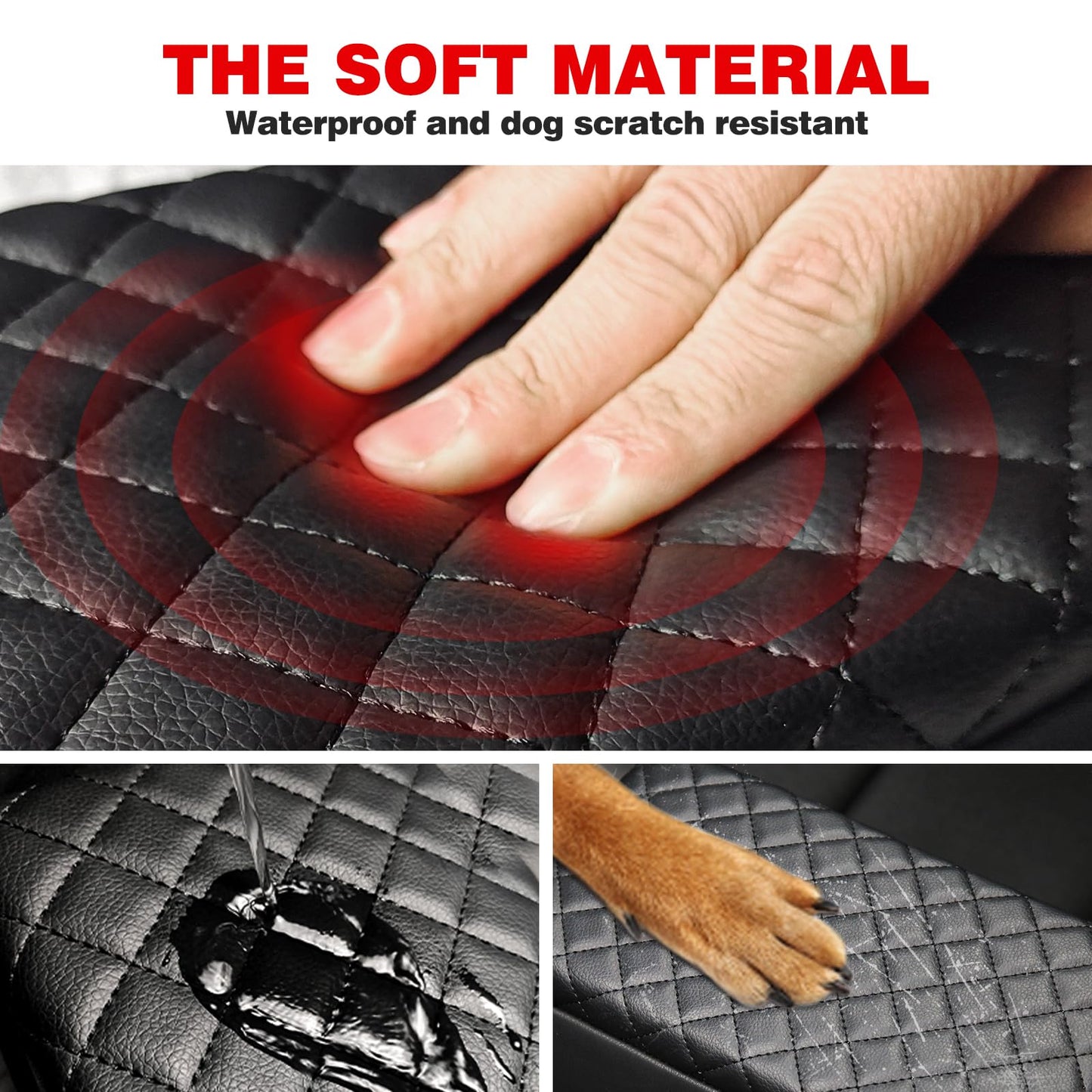 Mabett Center Console Armrest Cover for Ford Maverick, Console Protector fit Maverick Accessories 2022-2026