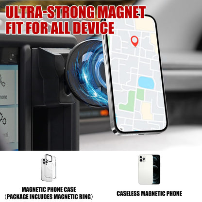 Mabett Magnetic Phone Holder Cubby Insert for Ford Maverick Accessories 2022-2024