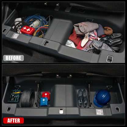 Mabett Rear Under Seat Dividers for Ford Maverick Accessories 2022-2026