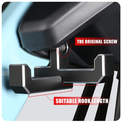 Mabett Aluminum Trunk Grocery Bag Hooks for Ford Bronco Accessories 2021-2026 4-Door