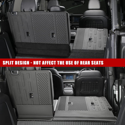 Mabett Seat Back Cover and Cargo Liner for Ford Bronco 2021-2026 4 Door