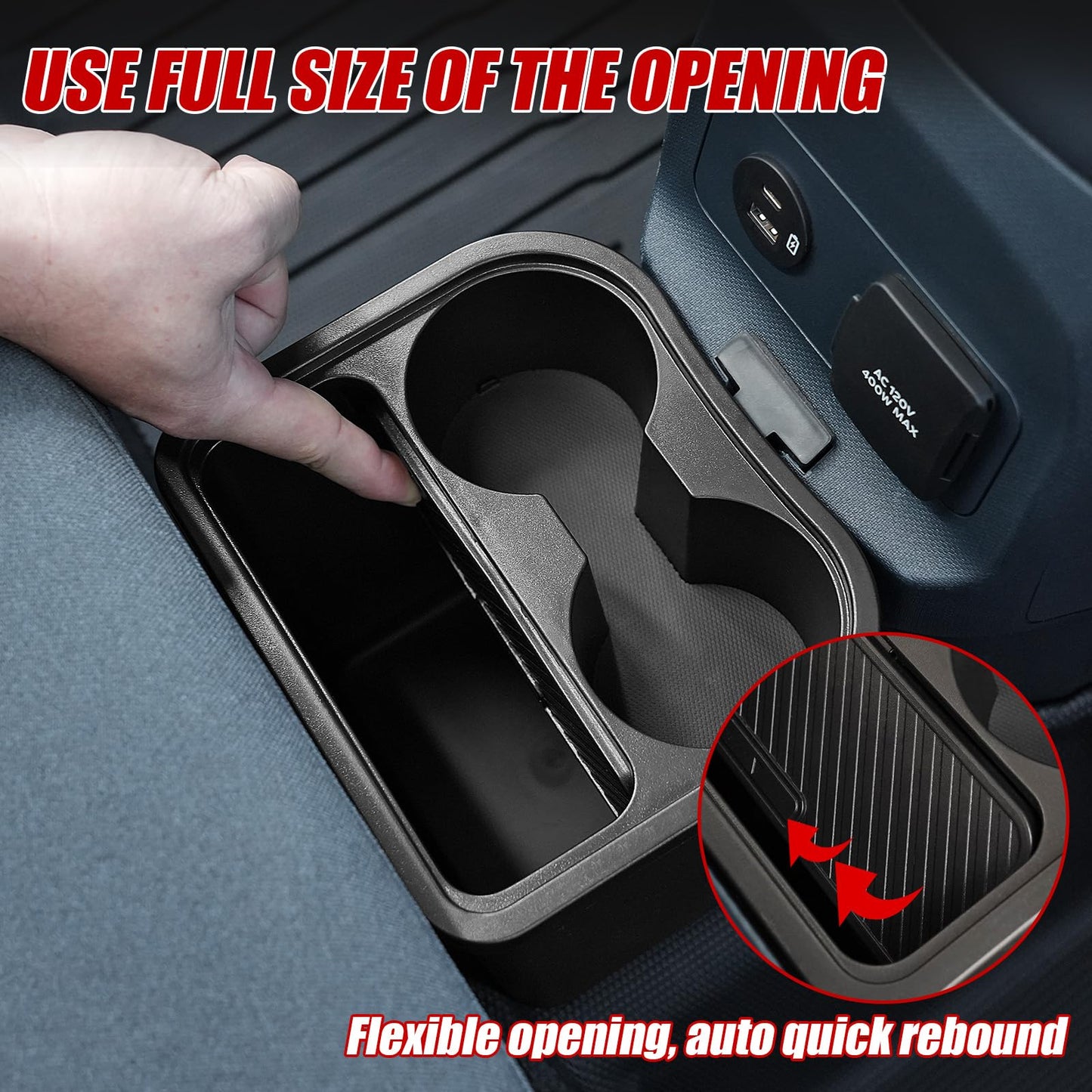 Mabett Trash Can for Ford Maverick 2022-2026