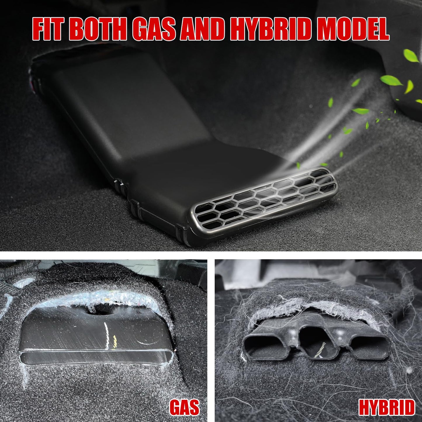 Mabett Under Seat Vent Deflectors for Ford Maverick Accessories 2022-2026 (2 PCS)
