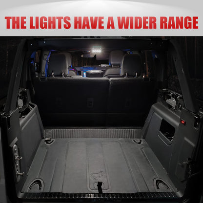 Mabett Rear Ceiling Lights Compatible with Ford Bronco 2021-2024(Not FIt 2 Door and 2025/2026)