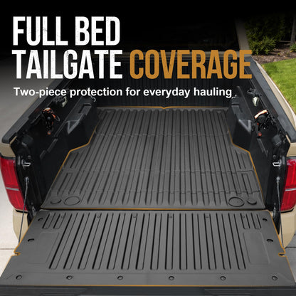 Bed Mat + Tailgate Mat for Toyota Tacoma 2024–2026