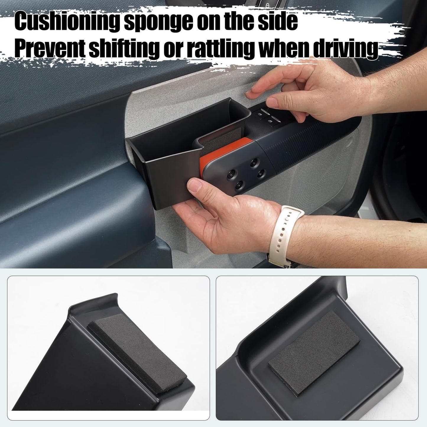 Mabett Door Handle Storage Organizer for Ford Maverick Accessories 2022-2026