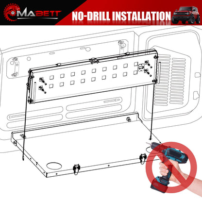 Mabett Tailgate Table for Ford Bronco 2021-2026