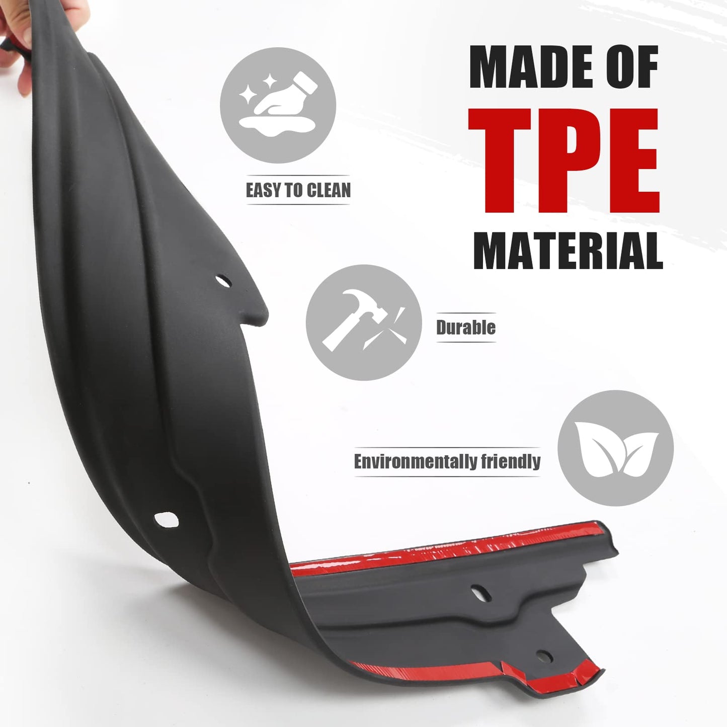 Mabett Cargo Shelf Side Covers for Ford Bronco 2021-2024 4-Door Soft Top