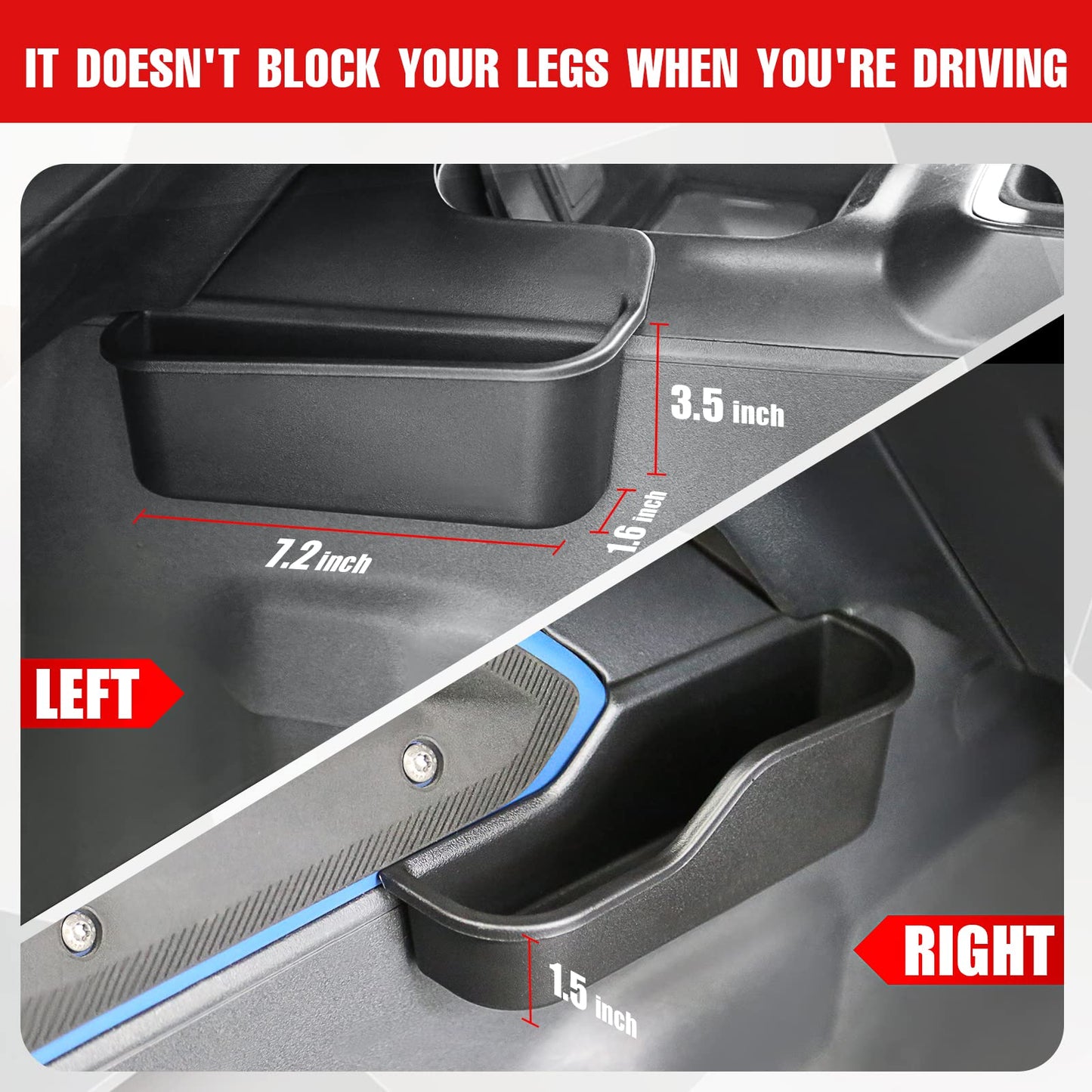 Mabett Center Console Shifter Storage Box Compatible with Ford Bronco 2021-2026