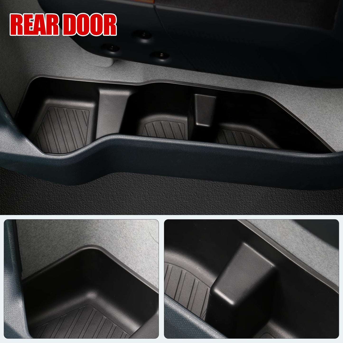 Mabett Door Side Storage Tray for Ford Maverick 2022-2025 Accessories(Not Fit 2026)