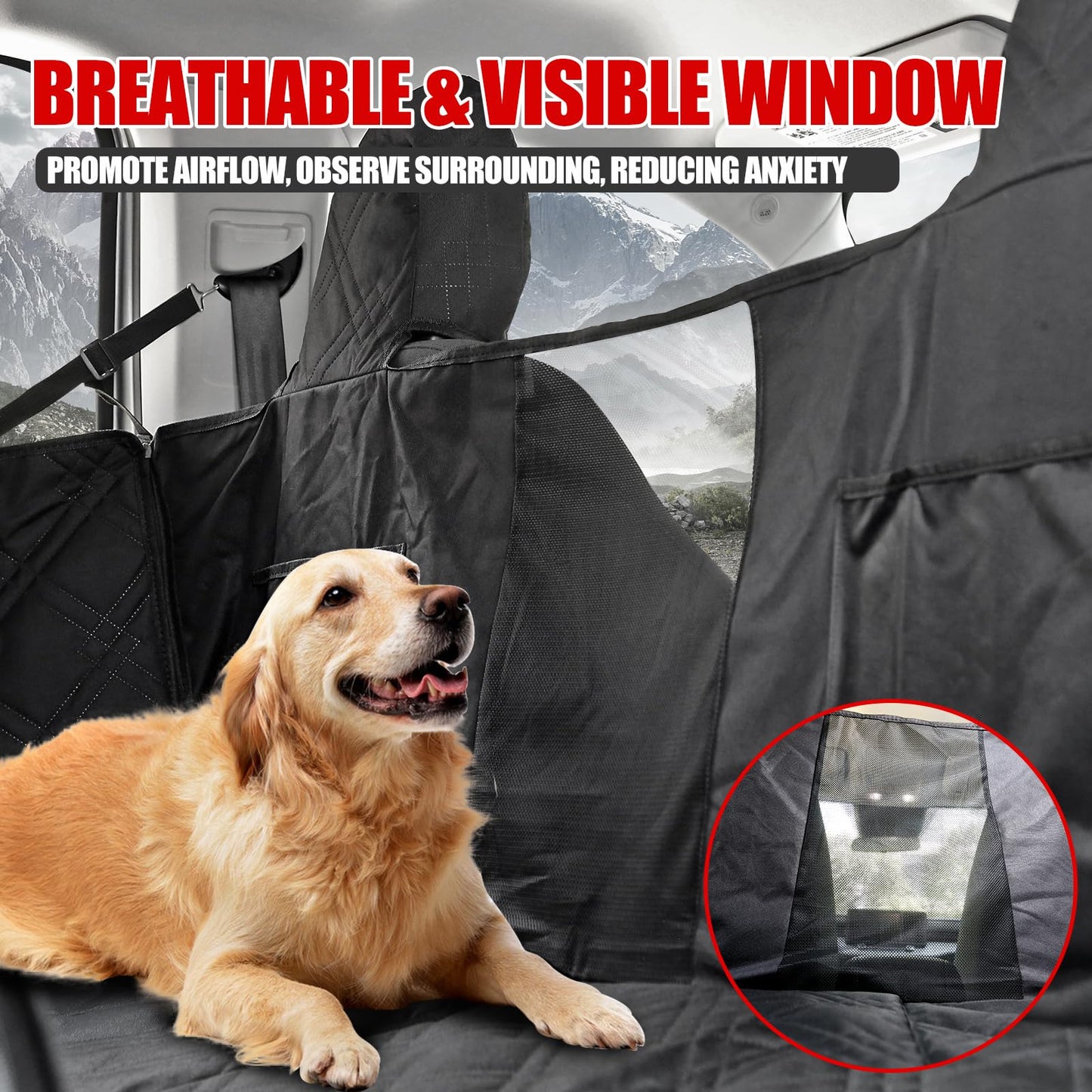 Mabett Dog Seat Covers for Ford Maverick Accessories 2022-2026