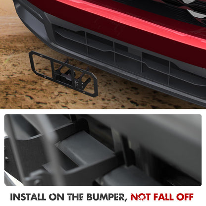 Mabett Front License Plate Frame Bracket for 2025 2026 Ford Maverick XL/XLT Accessories