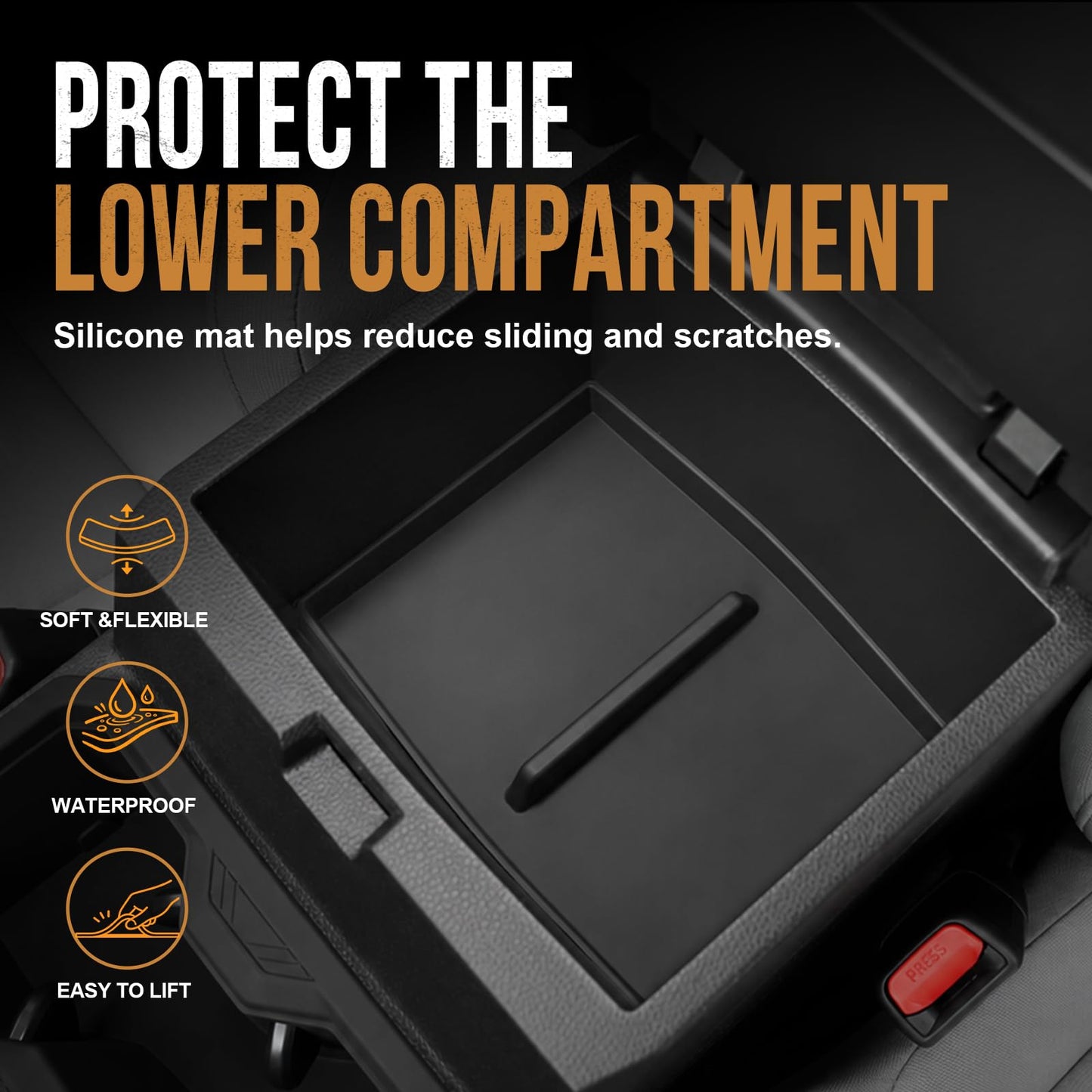 Interior Storage Organizer Set for 2024–2026 Toyota Tacoma