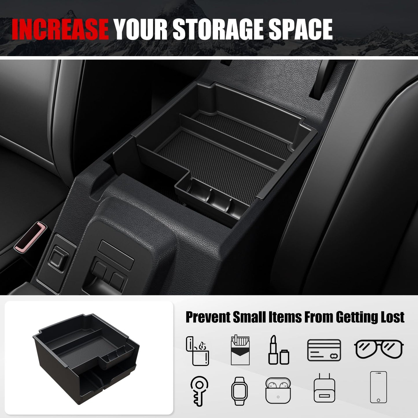 Interior Storage Organizer Set for 2025–2026 Ford Bronco 4-Door