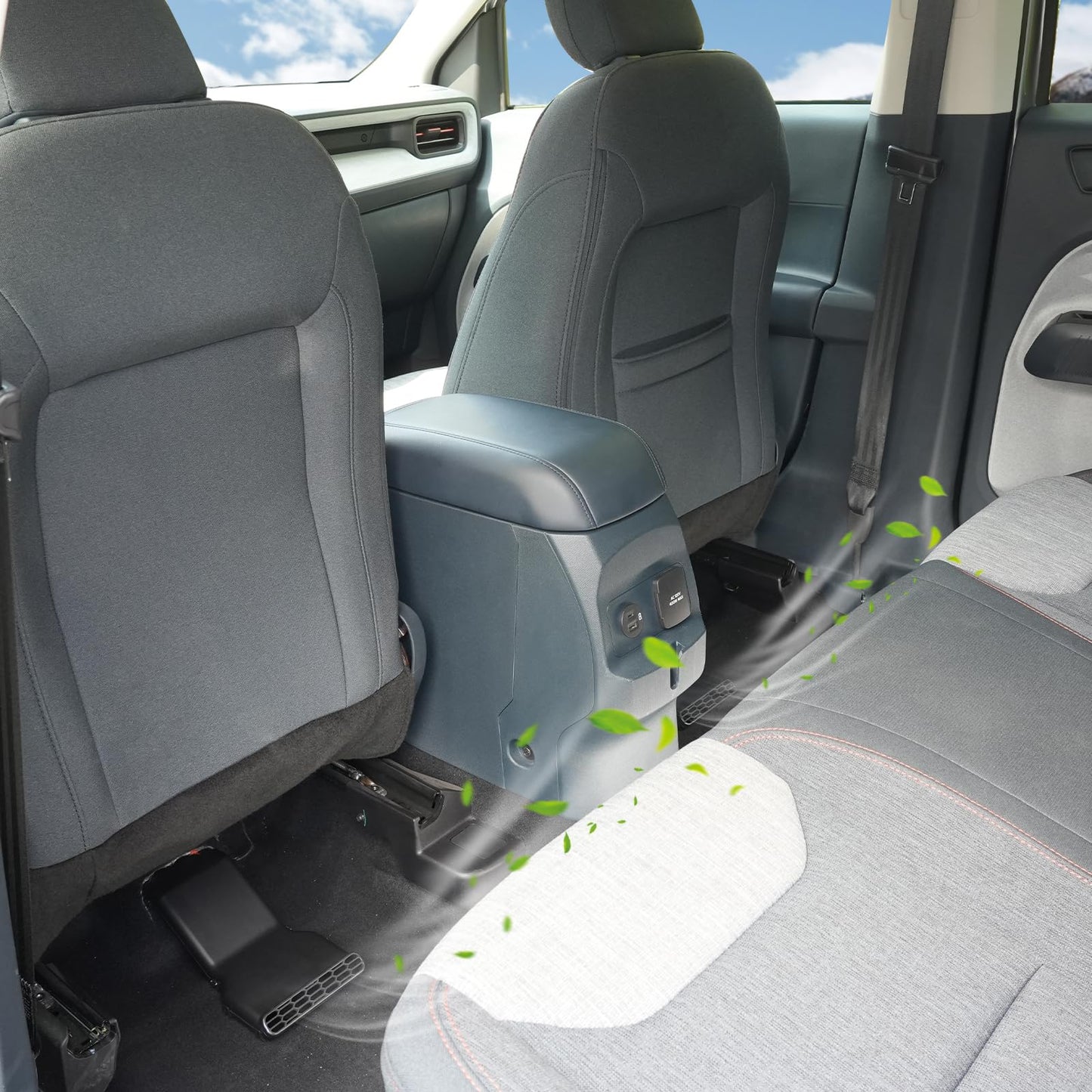 Mabett Under Seat Vent Deflectors for Ford Maverick Accessories 2022-2026 (2 PCS)