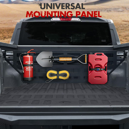 Mabett Truck Bed Divider with Bed Side Rails for Ford Maverick Accessories 2022-2026 (for XL and XLT, Bed Divider with Rails)