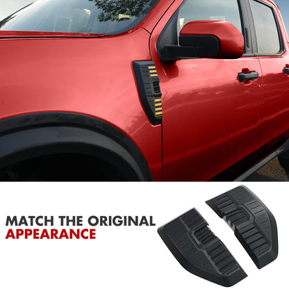 Mabett Side Marker Lights for Ford Maverick 2025-2022 Accessories（Not Fit 2025 Lobo Lariat Tremor model）, Waterproof Design LED Lamps Plug-in Light Side Maker Replacement (2 Pack)