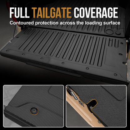 Bed Mat + Tailgate Mat for Toyota Tacoma 2024–2026