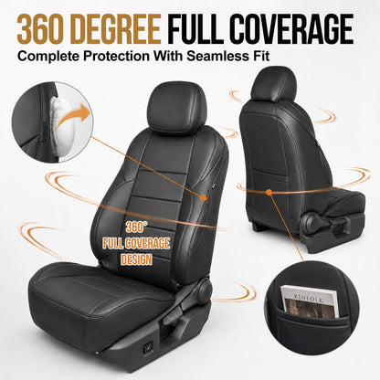 Full Set Seat Covers for 2024–2026 Toyota Tacoma Double Cab
