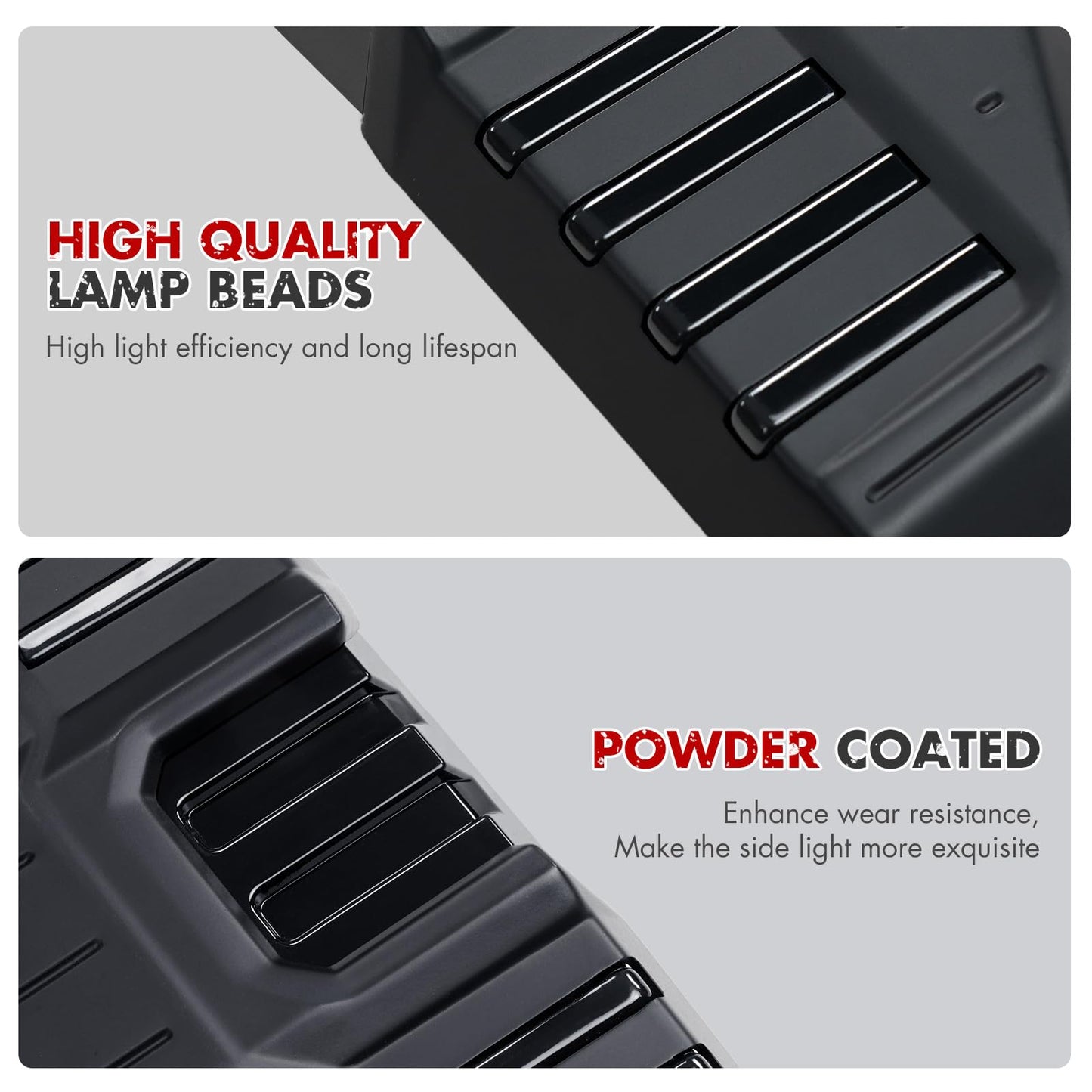 Mabett Side Marker Lights for Ford Maverick 2025-2022 Accessories（Not Fit 2025 Lobo Lariat Tremor model）, Waterproof Design LED Lamps Plug-in Light Side Maker Replacement (2 Pack)