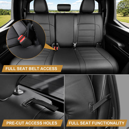 Full Set Seat Covers for 2024–2026 Toyota Tacoma Double Cab