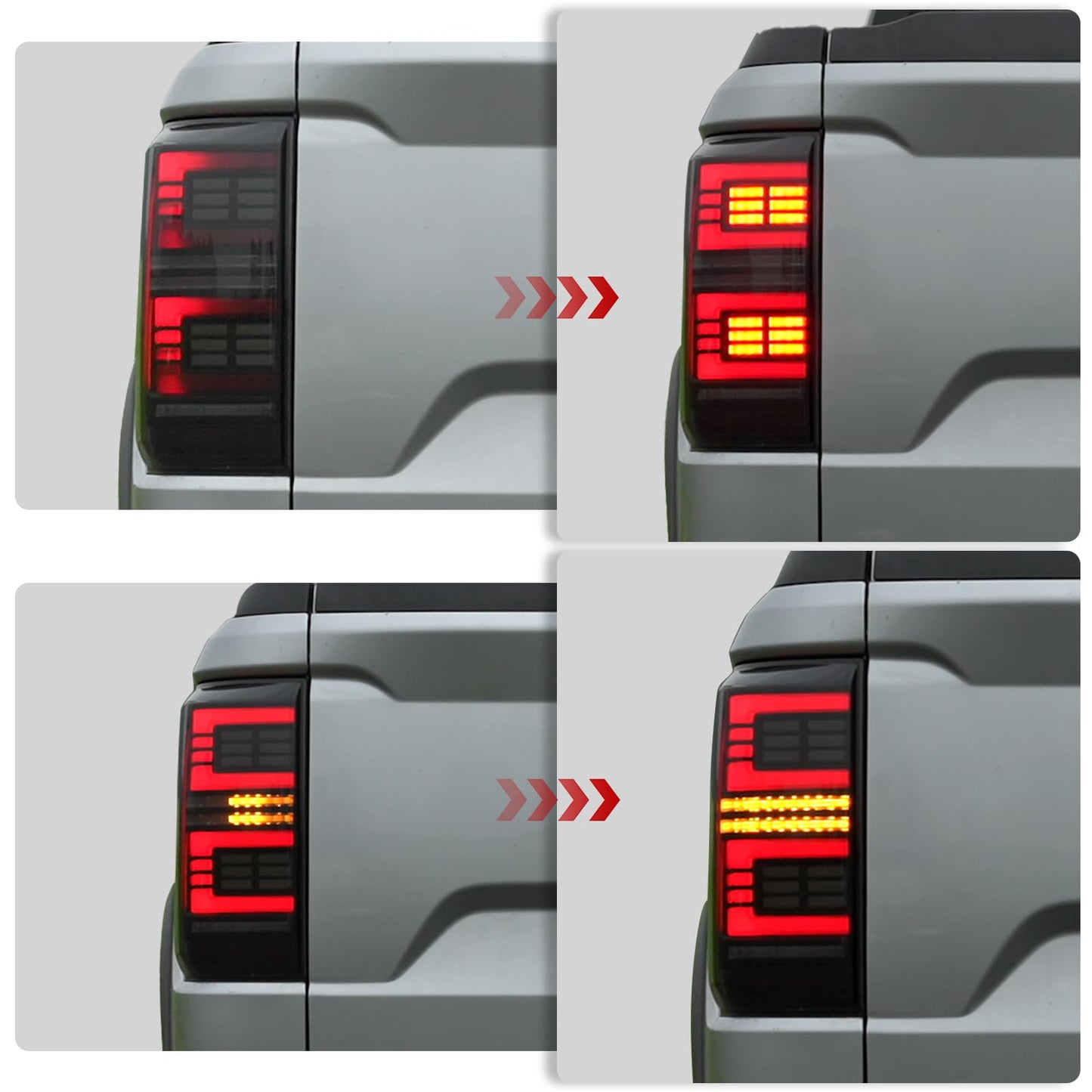Mabett LED Tail Lights for Ford Maverick 2022-2024 XL XLT