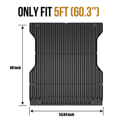 Bed Mat + Tailgate Mat for Toyota Tacoma 2024–2026