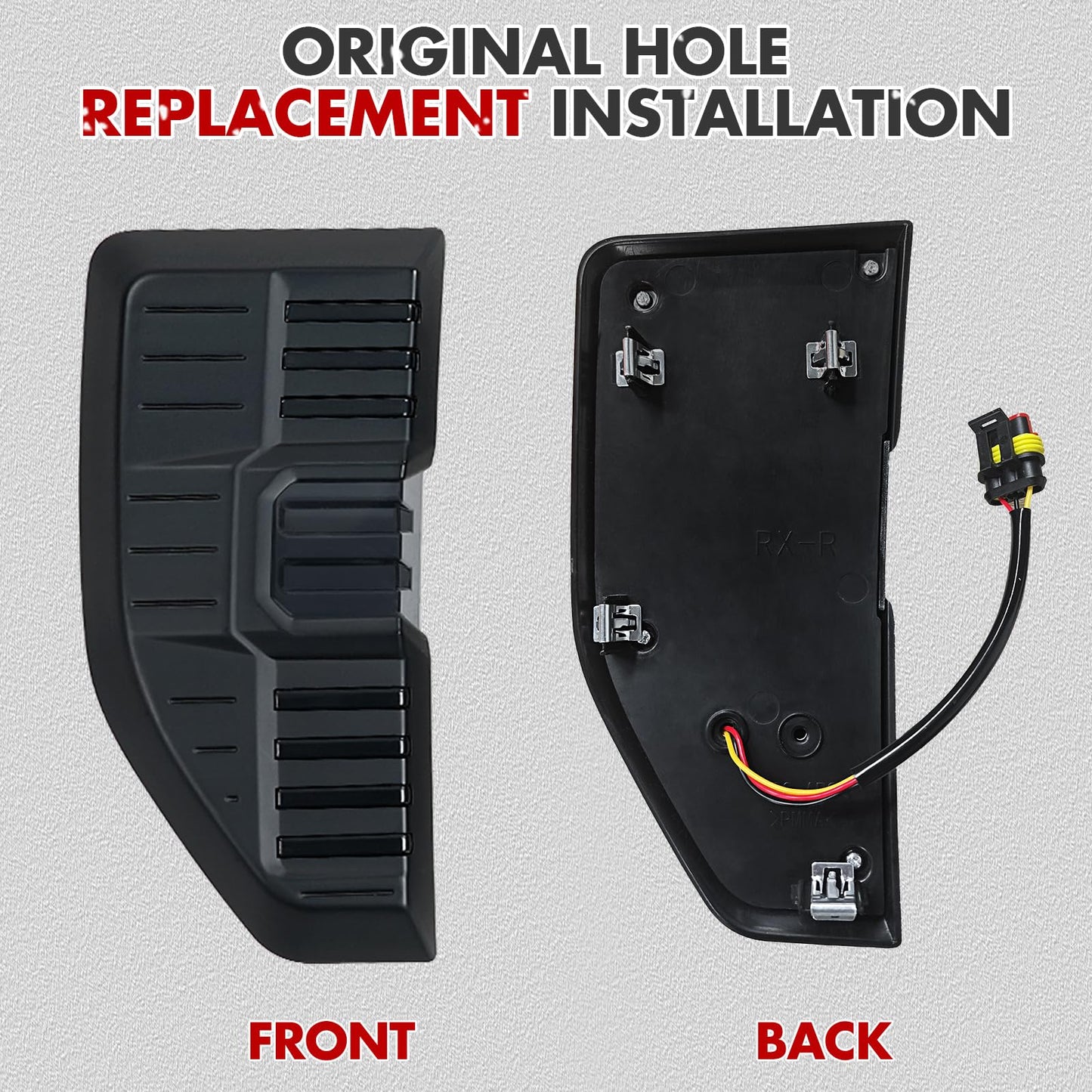 Mabett Side Marker Lights for Ford Maverick 2025-2022 Accessories（Not Fit 2025 Lobo Lariat Tremor model）, Waterproof Design LED Lamps Plug-in Light Side Maker Replacement (2 Pack)