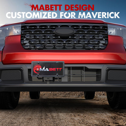 Mabett Front License Plate Frame Bracket for 2025 2026 Ford Maverick XL/XLT Accessories