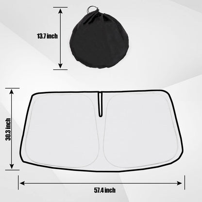 Mabett Windshield Sun Shade for Ford Maverick 2022-2026