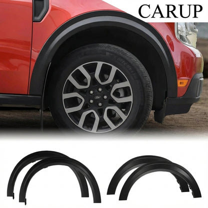CARUP Fender Flares for Ford Maverick 2022 2023 2024 2025, Front and Rear Wheel Eyebrow Maverick Accessories 4PCS Fender Trim(Contact Customer Support To Ask About Free Installation Service In California)