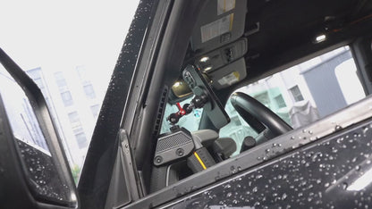 Mabett Magnetic Phone Holder for Ford Bronco 2021 2022 2023 2024 2025, Adjustable Angles 360°Phone Mount for Bronco Accessories